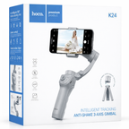 Estabilizador HOCO K24 – Gimbal 3 Ejes con Seguimiento Inteligente