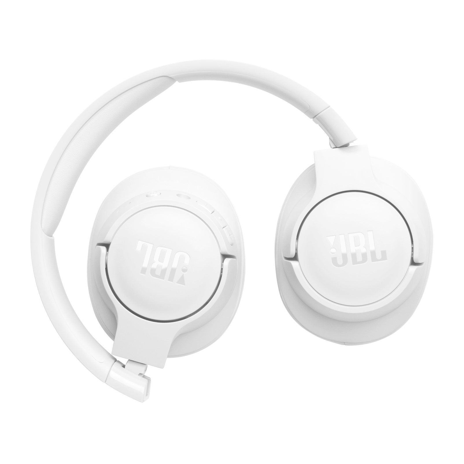 JBL Tune 720BT blanco plegado para transporte