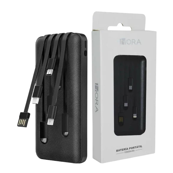 Power bank 1HORA GAR148 con su empaque original
