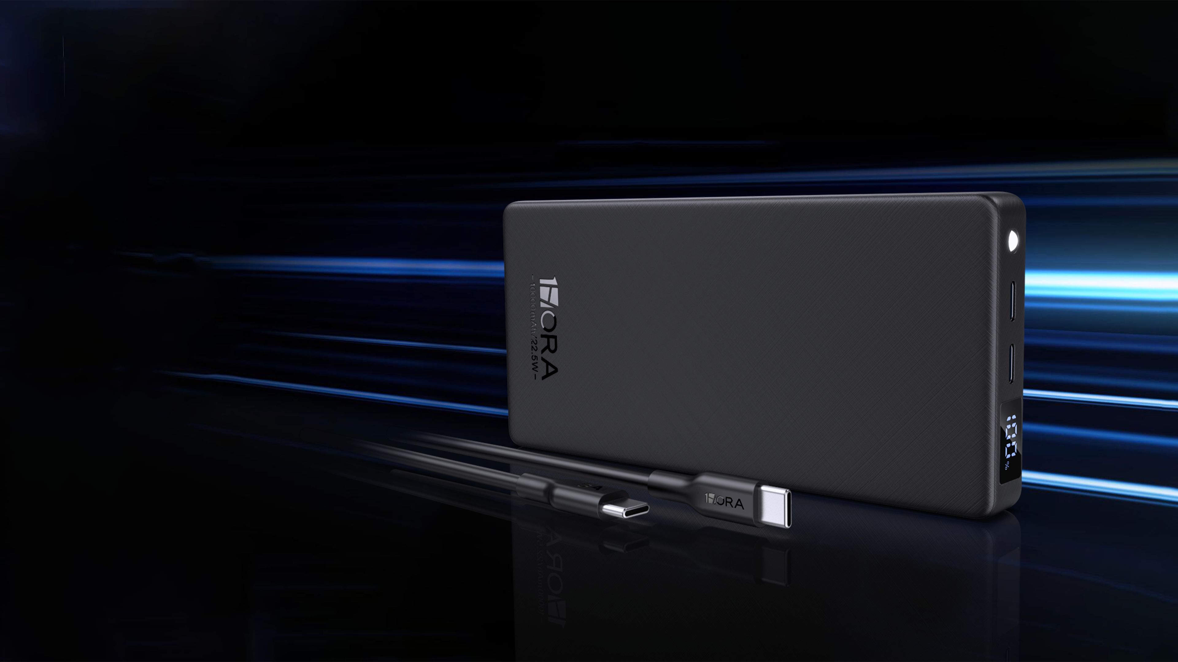 Power bank 1HORA GAR264 con cable de carga rápida