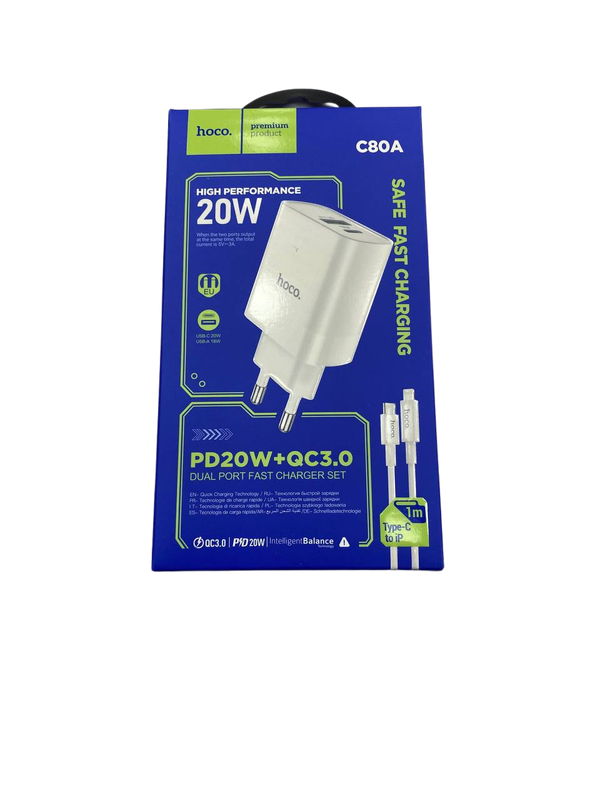 HOCO C80A set con cable USB-C