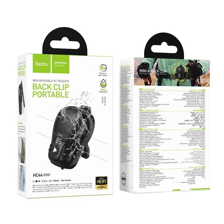 HOCO HC44 Star enganchado a una mochila