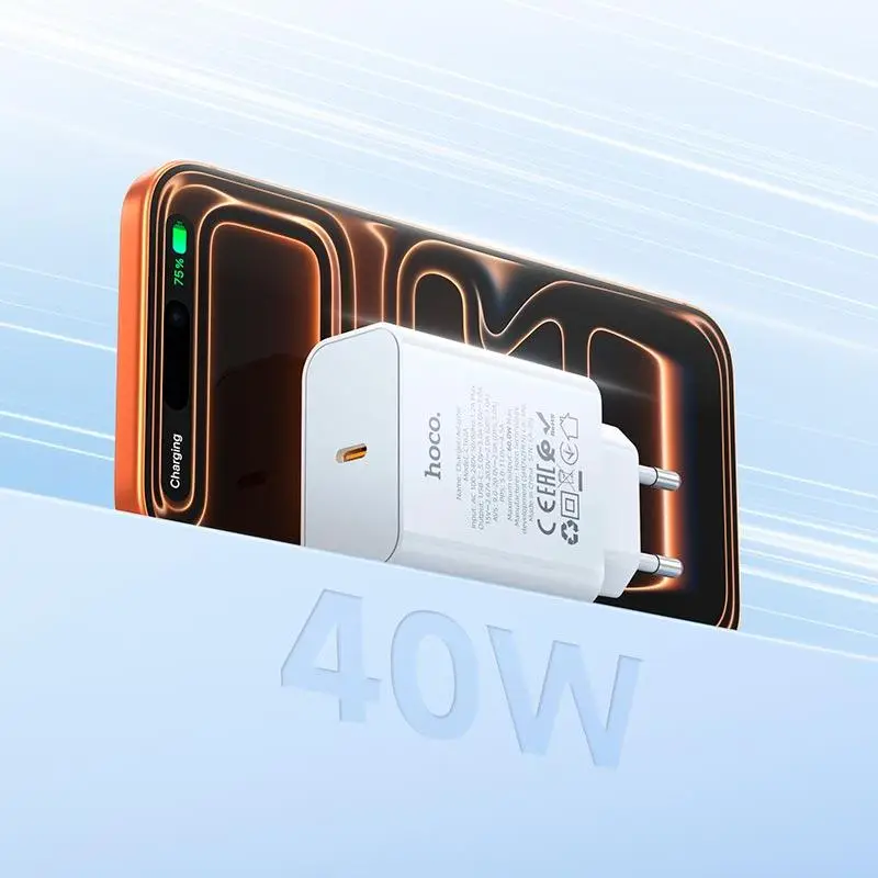 Cargador HOCO C162A 40W USB-C