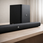 Barra de Sonido JBL Cinema SB180 con Subwoofer Bluetooth 5.3 y 220W RMS