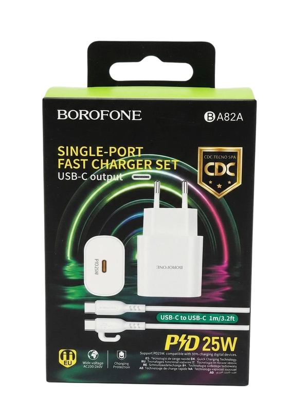 BOROFONE BA82A set con cable USB-C a Lightning