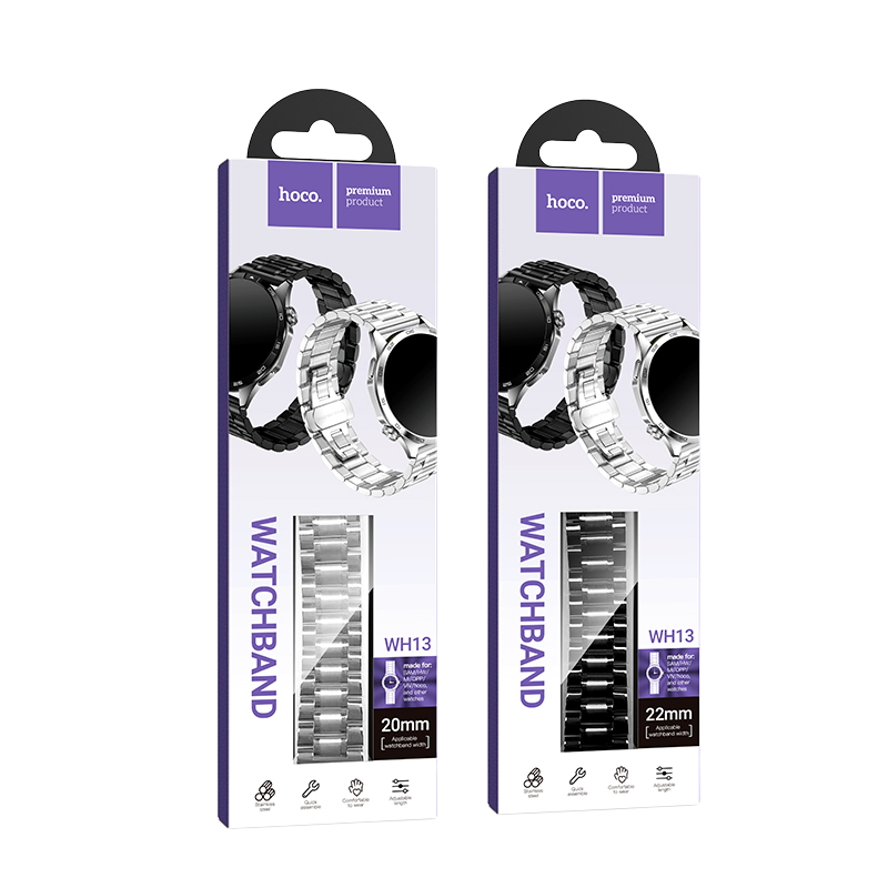 Packaging de la correa universal HOCO WH13 de 20 y 22 mm