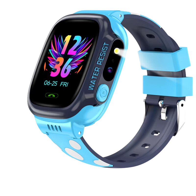 Smartwatch Y92 para niños color azul con pantalla a color y cámara
