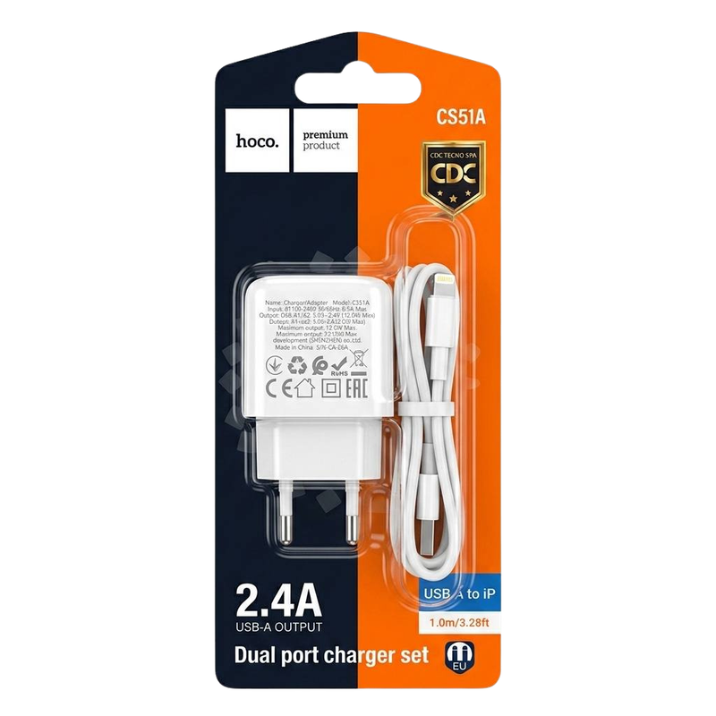 HOCO CS51A cable de 1 metro incluido