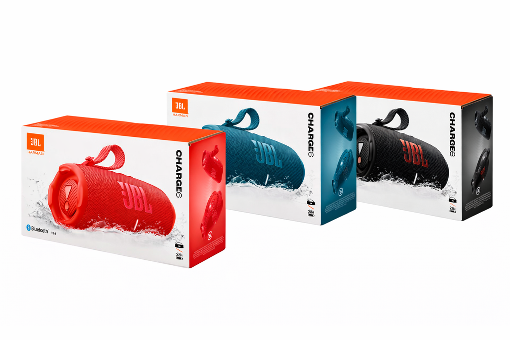 Parlante Bluetooth JBL Charge 6 Portátil IP68 con AI Sound Boost