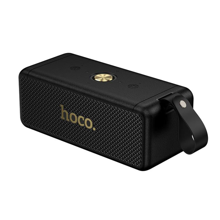 Parlante Bluetooth HOCO HT1 Pro 16W negro con correa de transporte