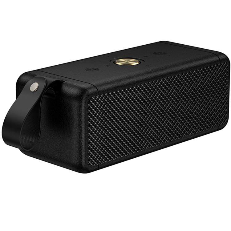 HOCO HT1 Pro negro, vista de la rejilla metálica y los controles