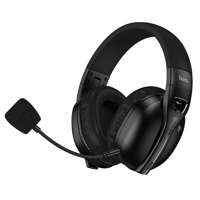 Audífonos HOCO W114 vista lateral con almohadillas over-ear