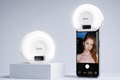 Luz LED Selfie K160 – Mini Ring Light Portátil Recargable 2700K–6500K