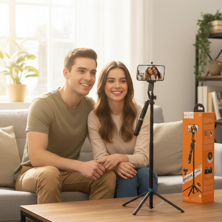 Trípode Cuadripodal Hoco K22 1.75m