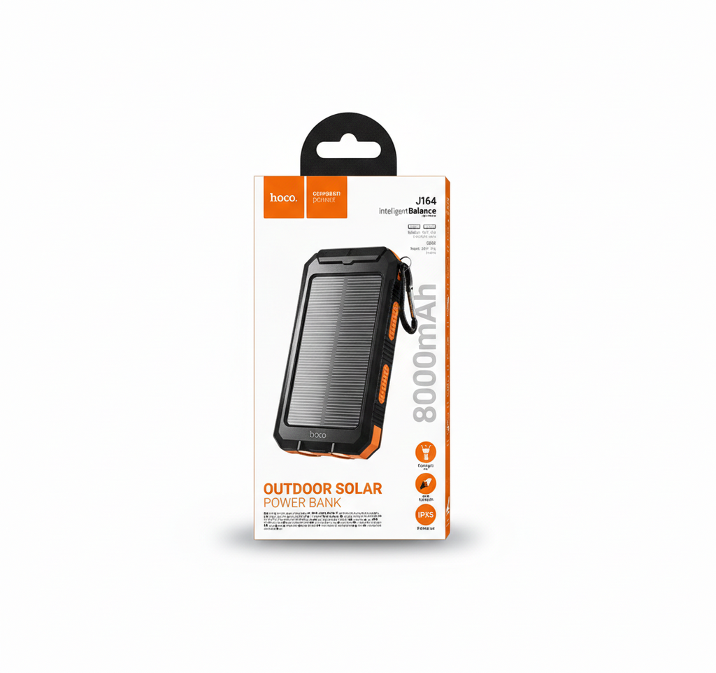 Power Bank Solar Hoco J164 8000mAh