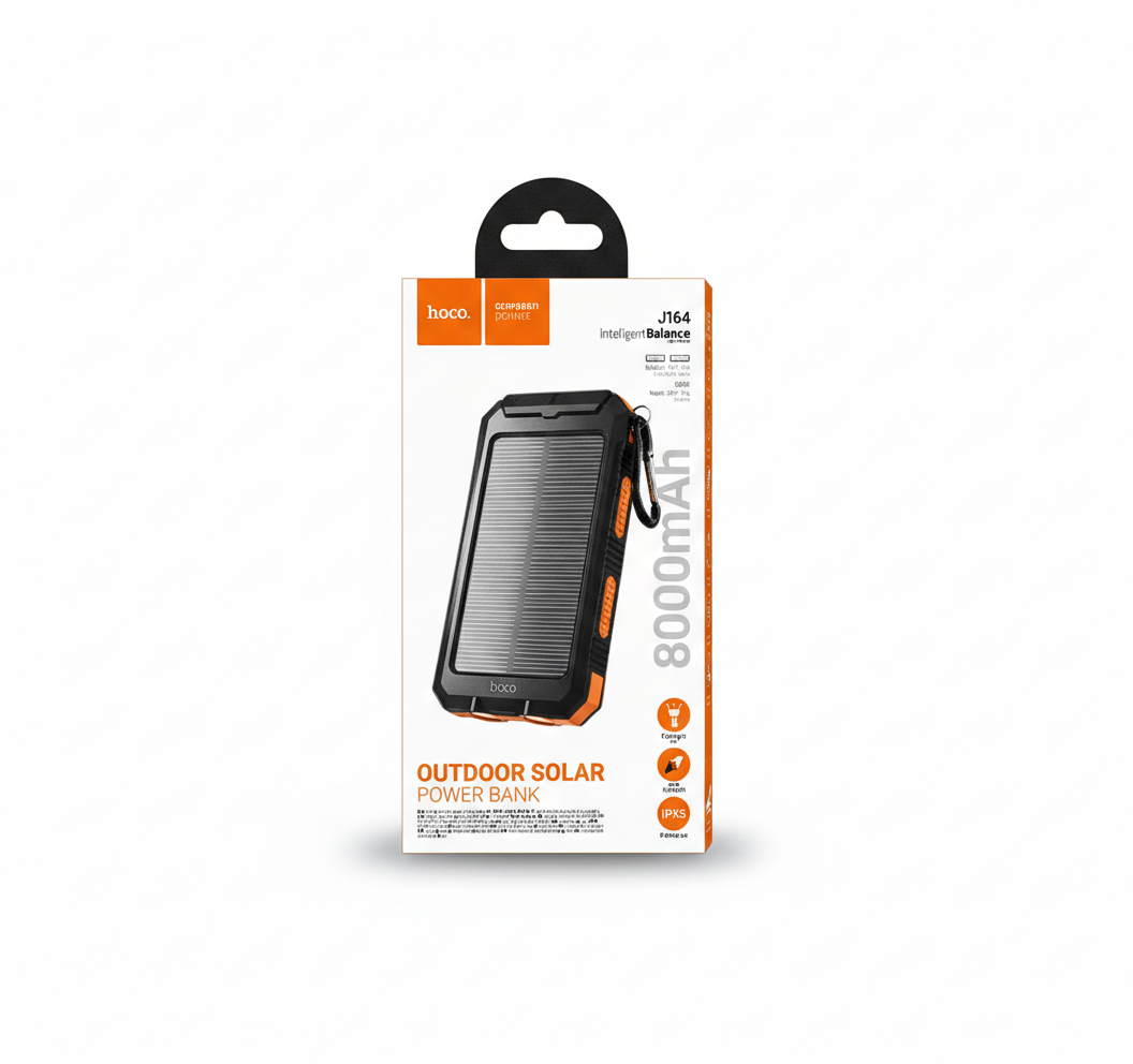 Power Bank Solar Hoco J164 8000mAh