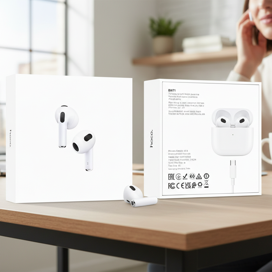 Airpods Hoco EW76 Blanco
