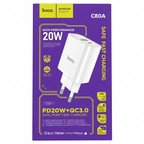 Cargador Hoco C80A Doble Puerto PD20W + QC3.0