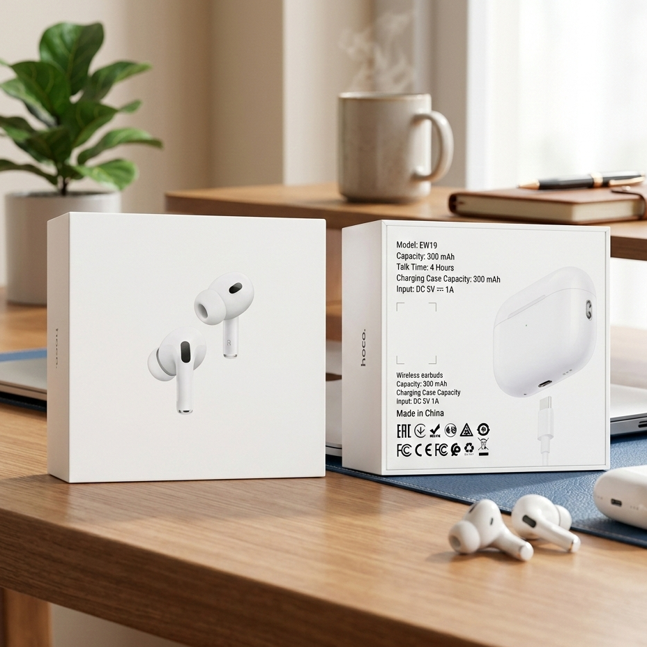 Airpods Hoco EW77 Blanco