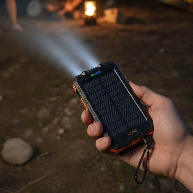 Power Bank Solar Hoco J164 8000mAh
