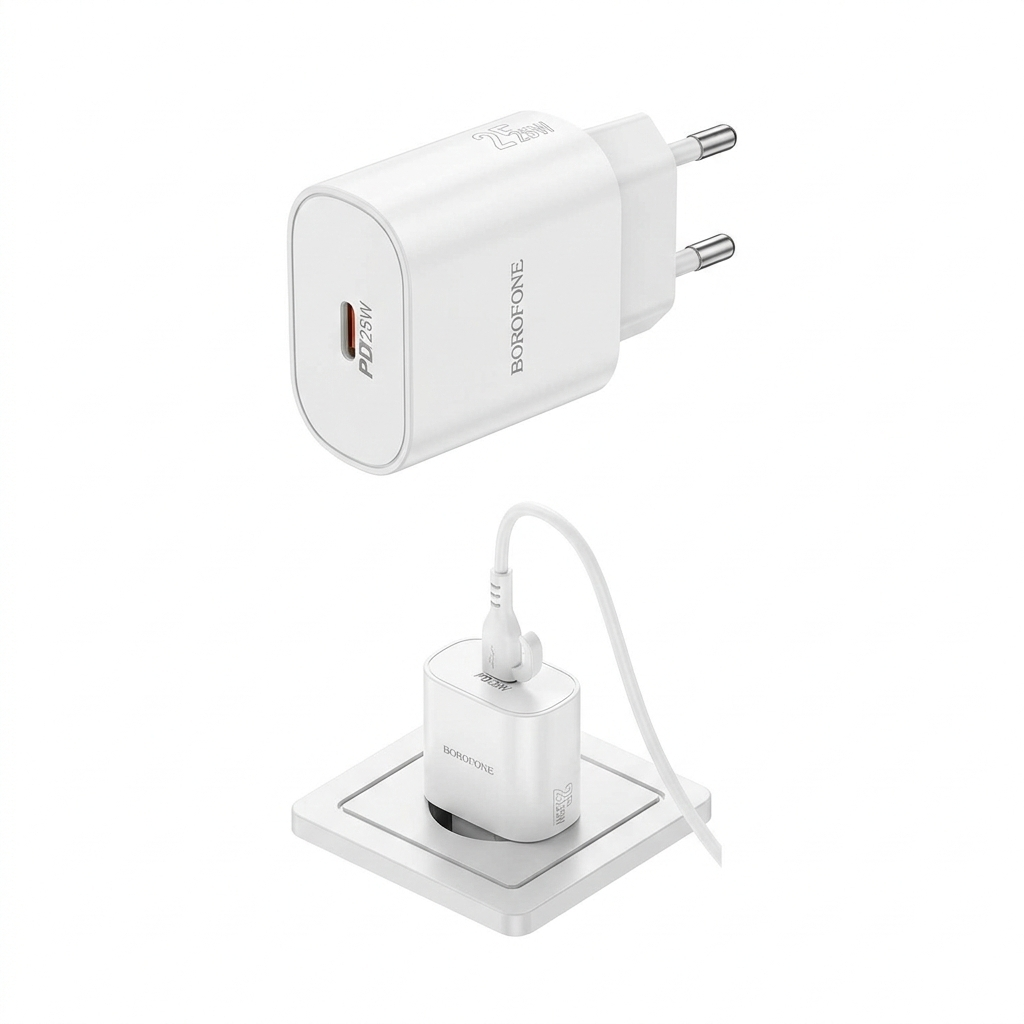 Cargador Borofone BA82A Adaptador 25W