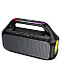 Parlante Bluetooth HOCO HC47 Delight 30W negro con luces RGB