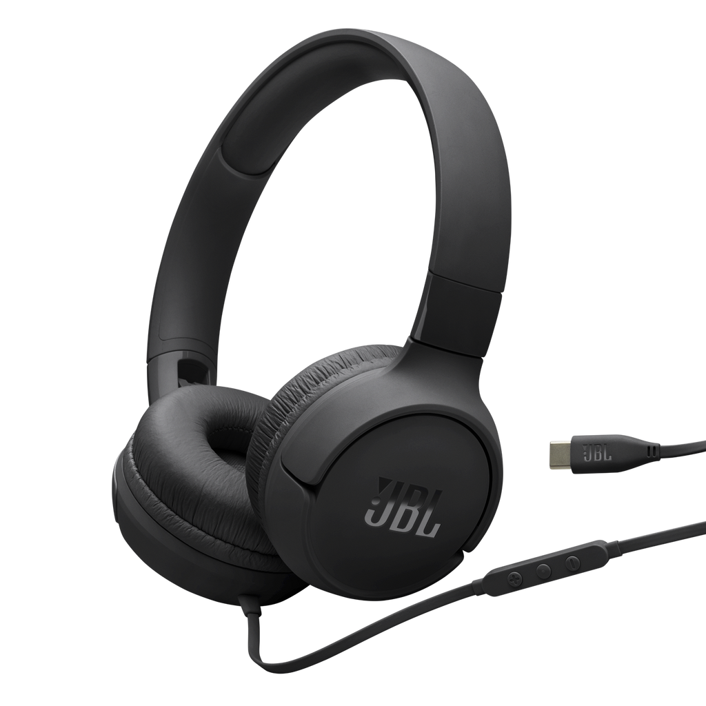 Audífonos diadema JBL Tune 520C USB-C negro
