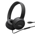 Audífonos diadema JBL Tune 520C USB-C negro
