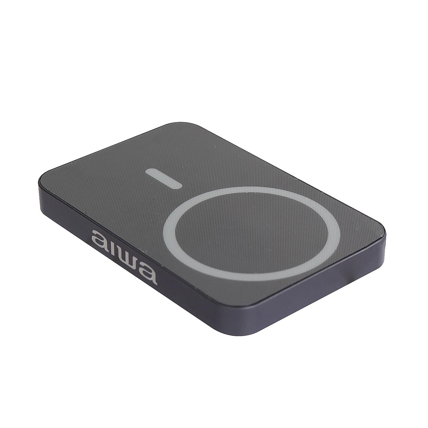 Vista frontal del power bank magnético AIWA PAW-70