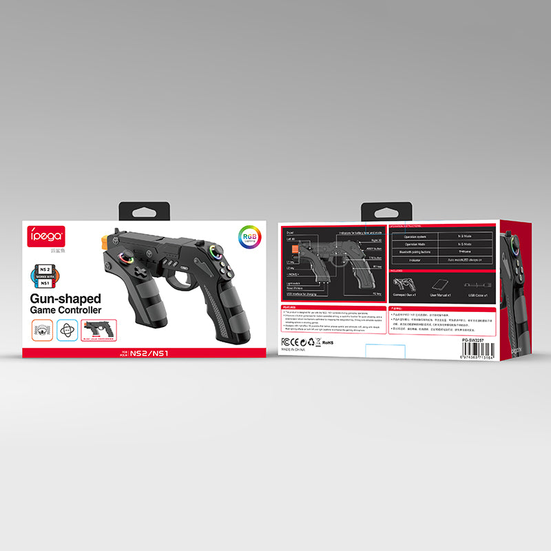 Caja del producto pistola inalámbrica iPEGA PG-SW2257