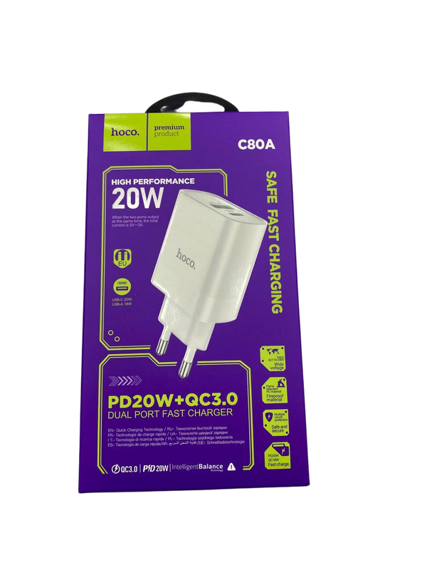 HOCO C80A set con cable Lightning