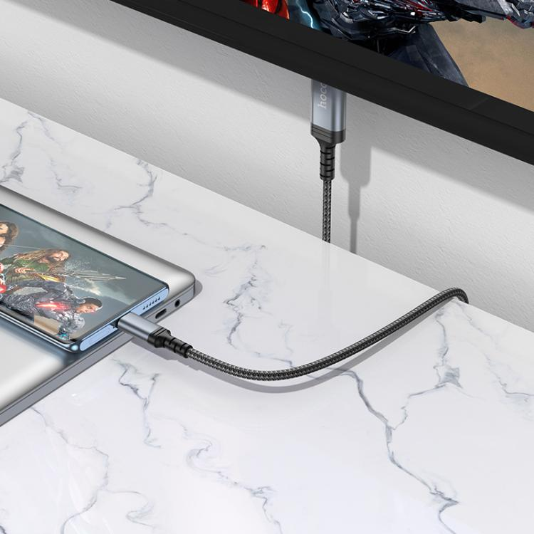 Conectores del cable HOCO UA43 Tipo C y HDMI