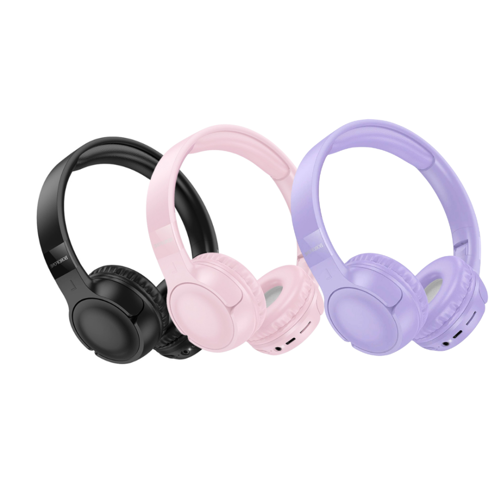 Audífonos de diadema BOROFONE BO32 color negro