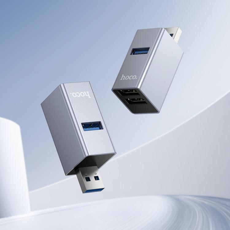 Puertos USB del hub HOCO HB54