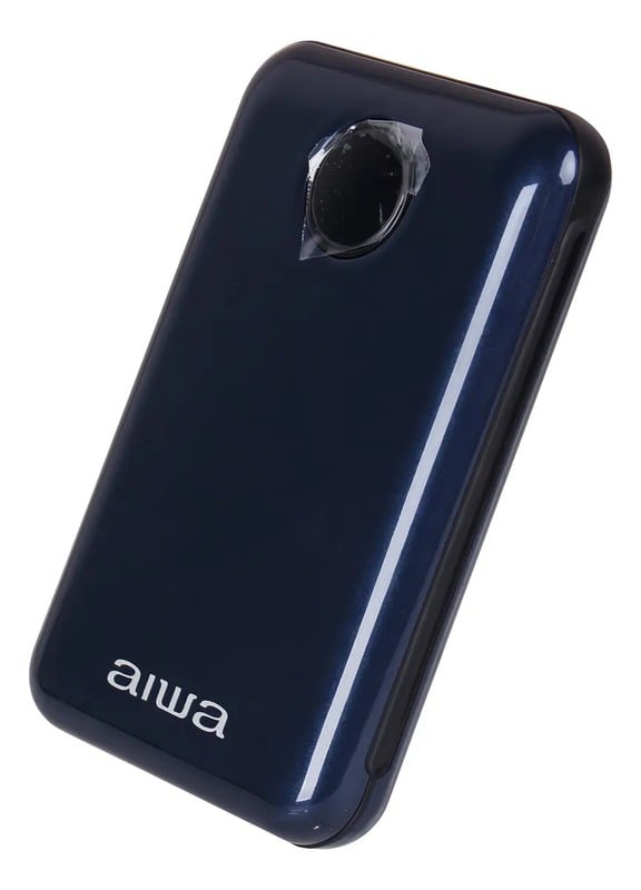 Power bank AIWA PAW-300 10.000 mAh en color azul oscuro
