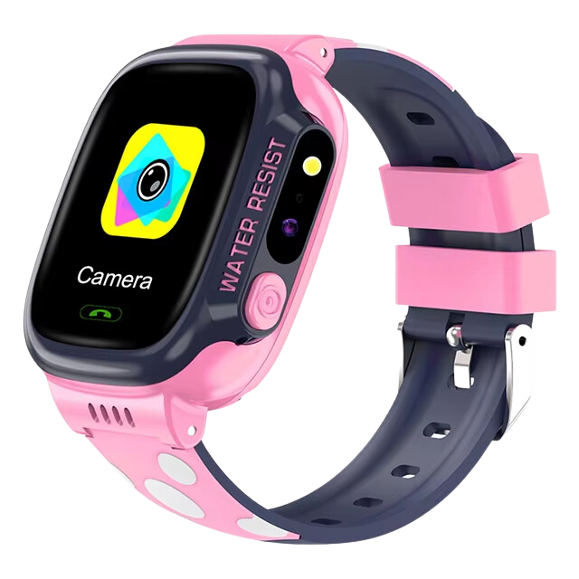 Smartwatch Y92 para niños color rosado con cámara integrada
