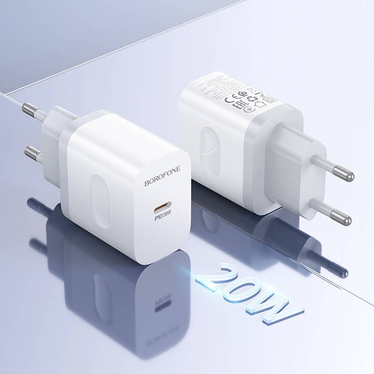 Packaging del cargador BOROFONE BA99A 20W
