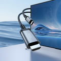 Cable adaptador HOCO UA43 Tipo C a HDMI gris metálico