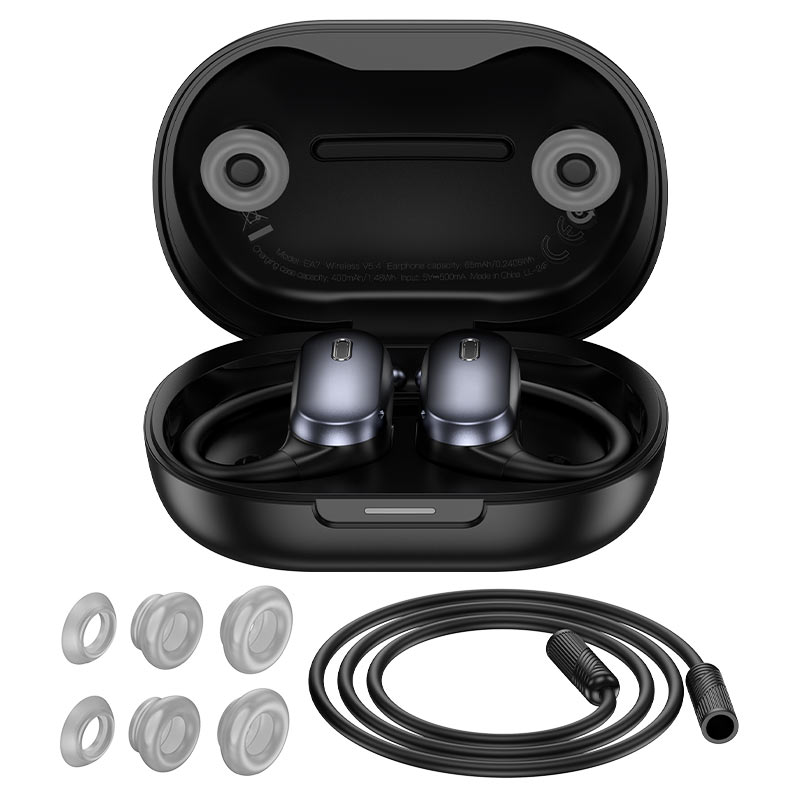 Audífonos HOCO EA7 con cordón desmontable incluido