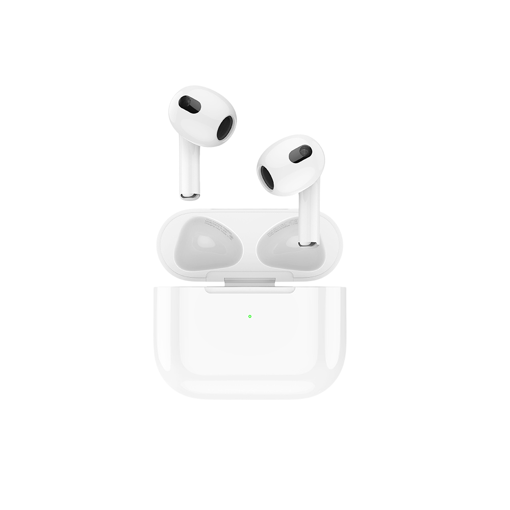 Audífonos Bluetooth HOCO EW76 blancos con estuche de carga
