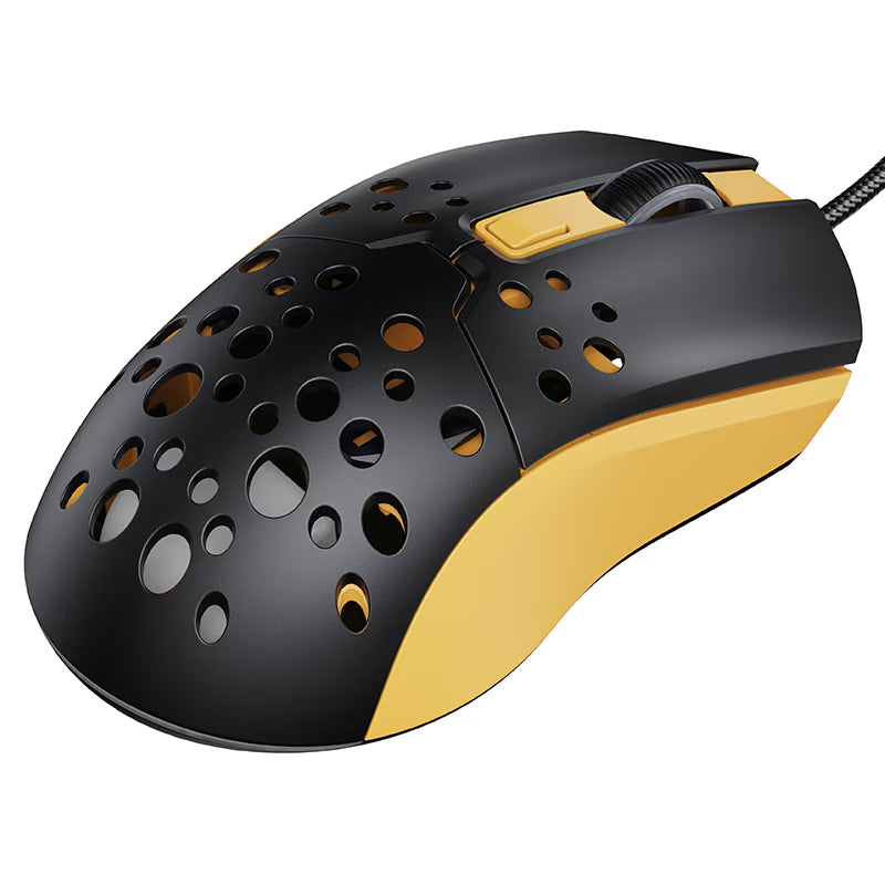 Vista superior del mouse HOCO GM51 Sky con la rueda y los botones