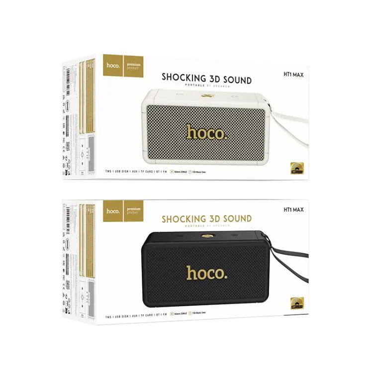 Caja del parlante HOCO HT1 Max en color blanco