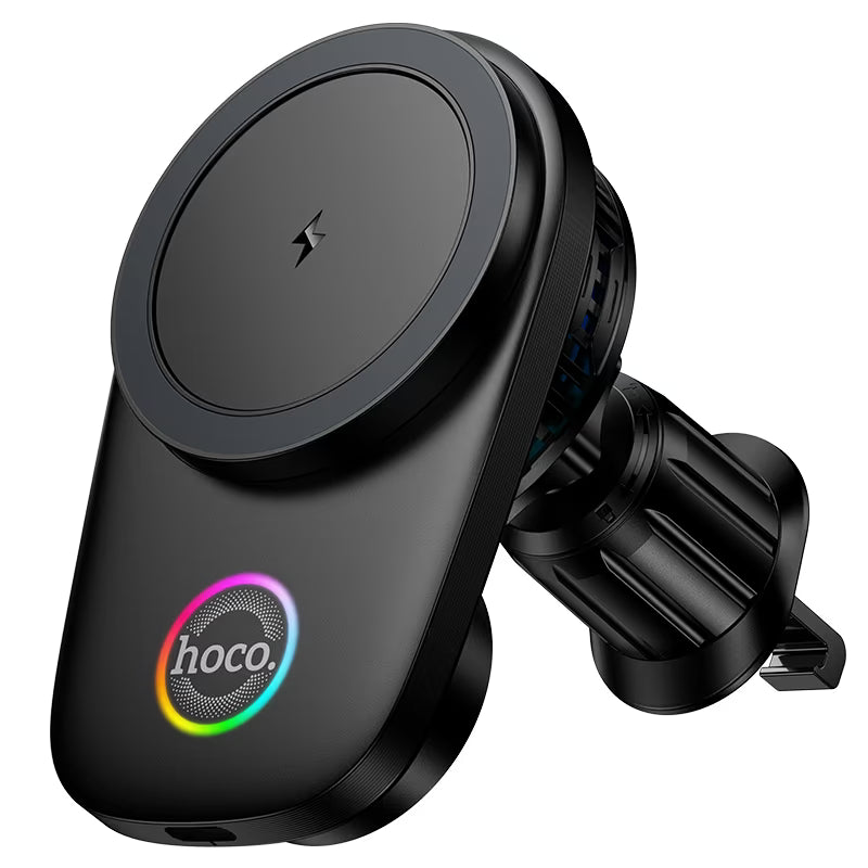 Soporte HOCO HW36 con carga inalámbrica para rejilla del auto