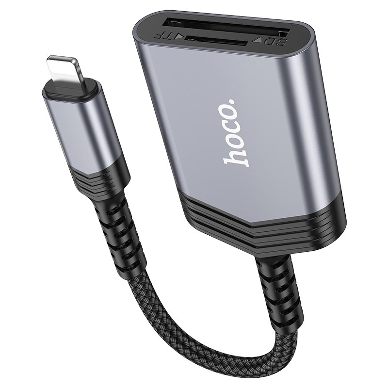 Conector Lightning del lector HOCO UA25
