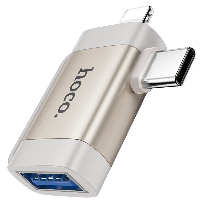 Conectores Lightning y Tipo C del HOCO UA31F